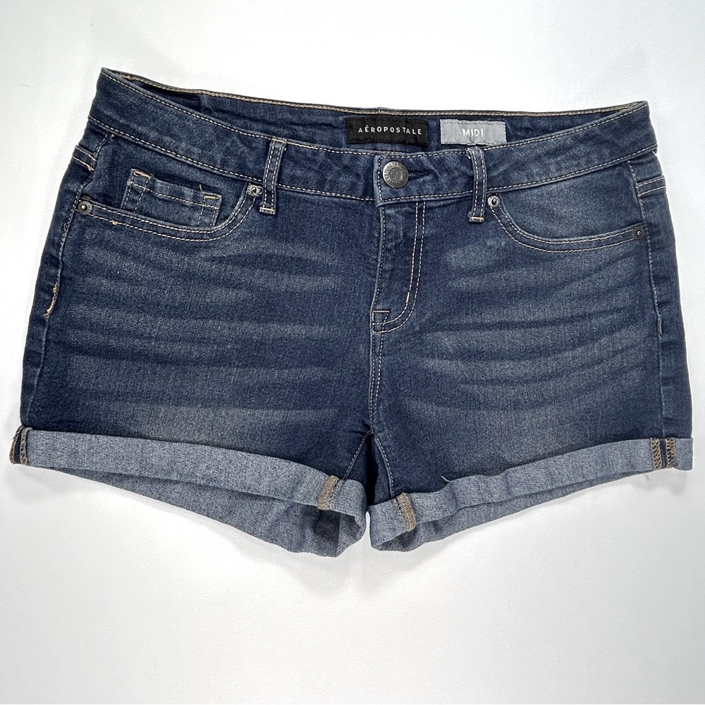 BUNDLE Aeropostale & Soho New York &Co Jean Shorts Size 8 Women's - Picture 8 of 14